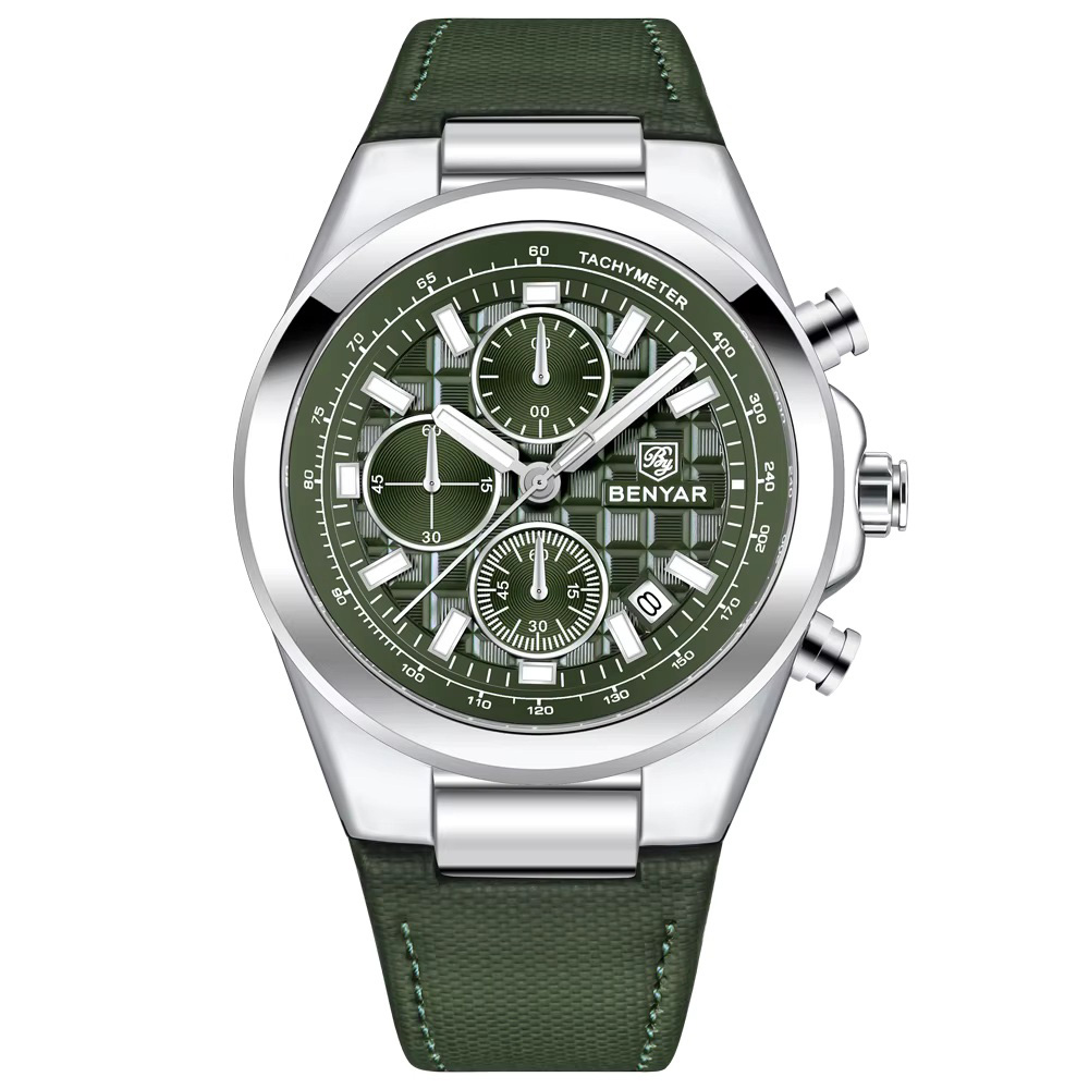 Benyar BY-5206 Silver-Green - Зображення 2