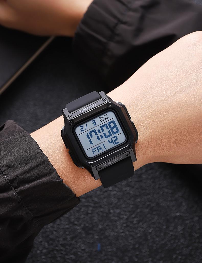 Skmei 2537BKWT Black-White - Зображення 5