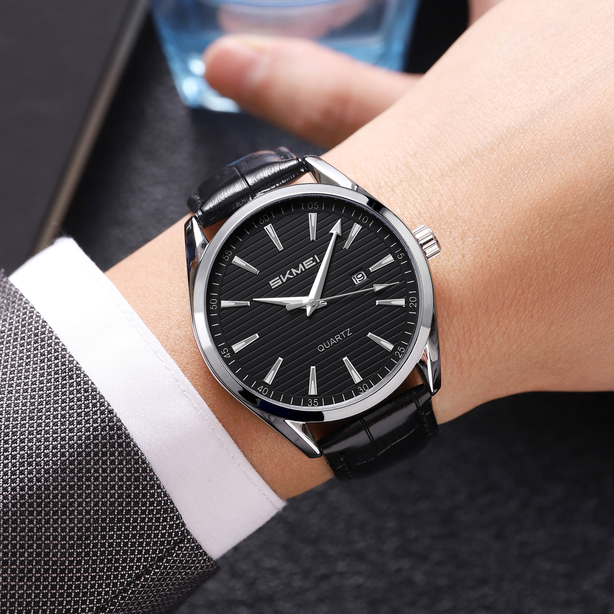Skmei 2490SIBK Silver-Black - Зображення 4