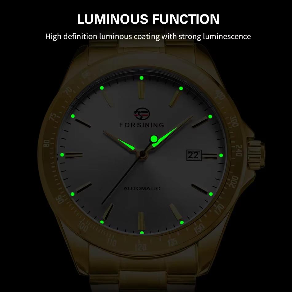 Forsining 8294 Gold-White Steel - Зображення 4