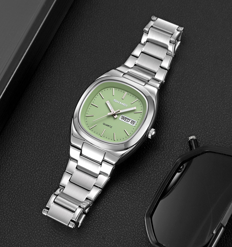 Skmei 2420SIGN Silver-Green - Зображення 3