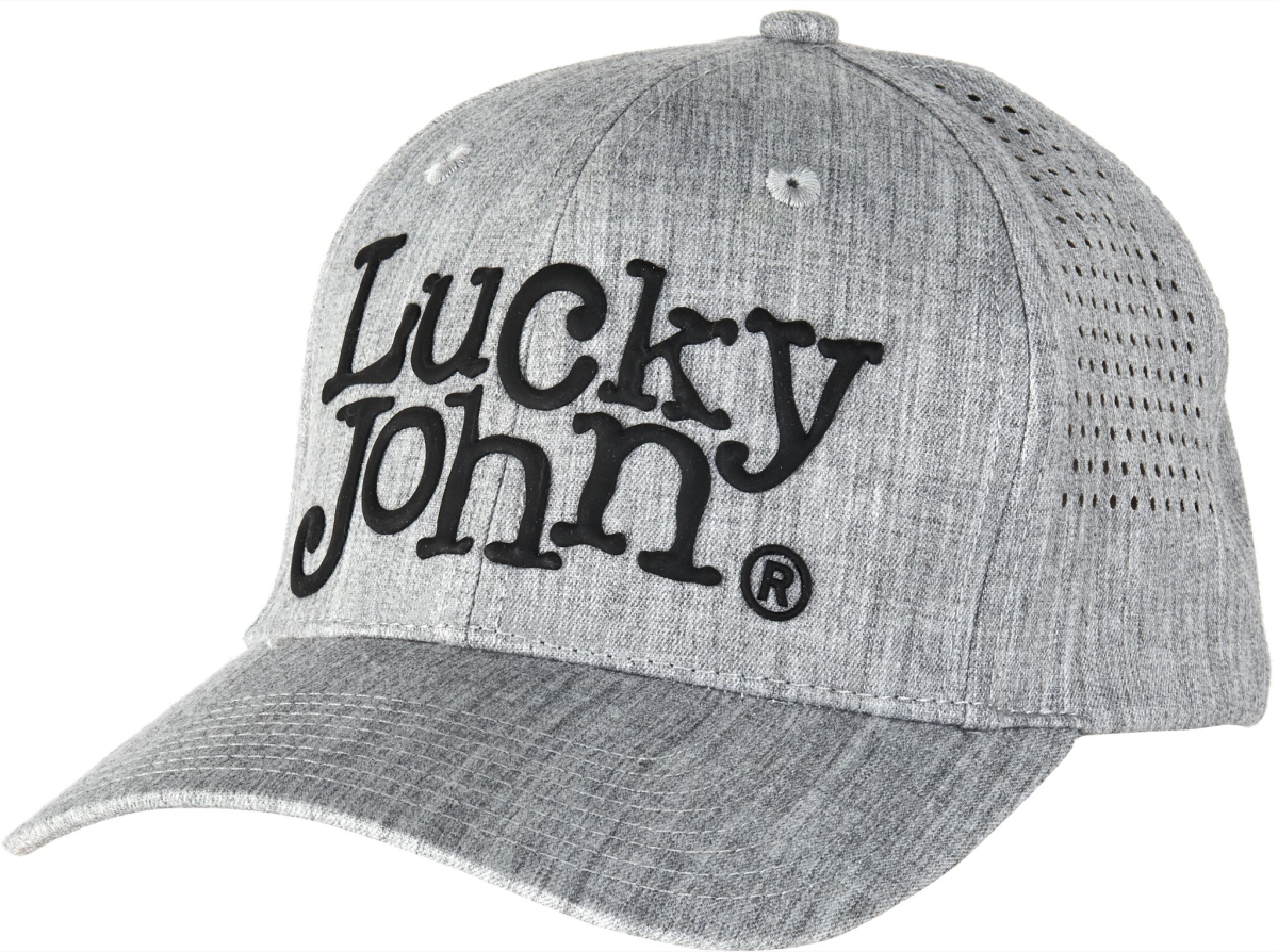Бейсболка "LUCKY JOHN" GRAY (сіра) / AM-6011
