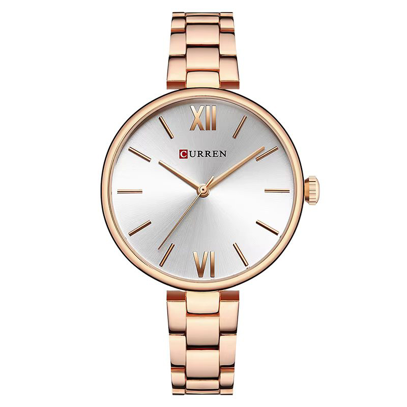 Curren 9017 Rose Gold-White STOPPED - Зображення 2