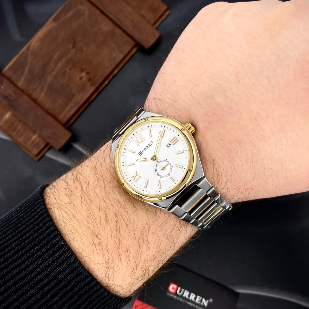 Curren 8471 Silver-Gold-White - Зображення 7