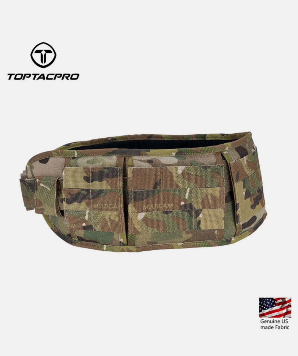 РПС Розвантажувальний пояс TOPTACPRO (TP8401)Tactical Belt Load Bearing MOLLE Duty Quick Release Airsoft - Зображення 5