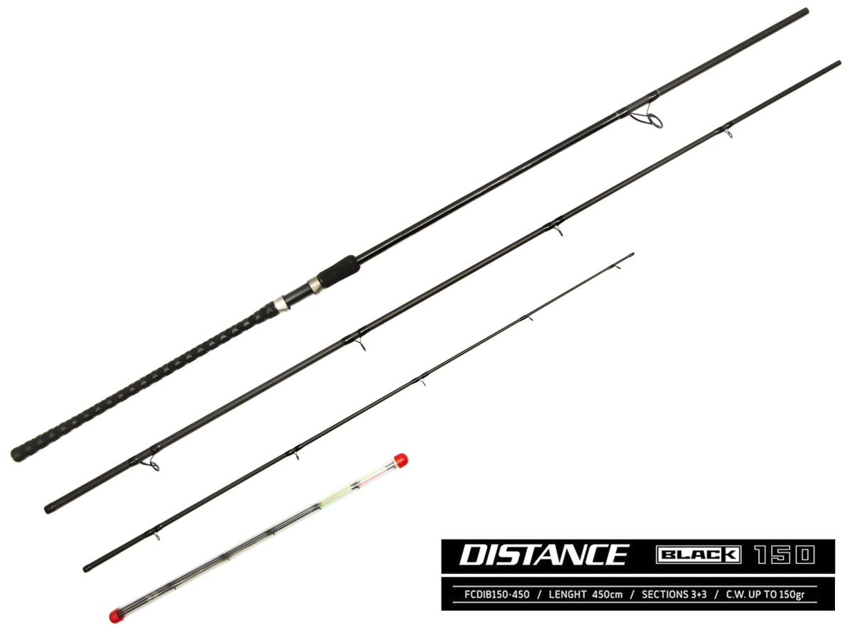 Вудилище фідер. Feeder Concept DISTANCE BLACK 150 150/4.50 (1х3oz;1x4oz;1x5oz)