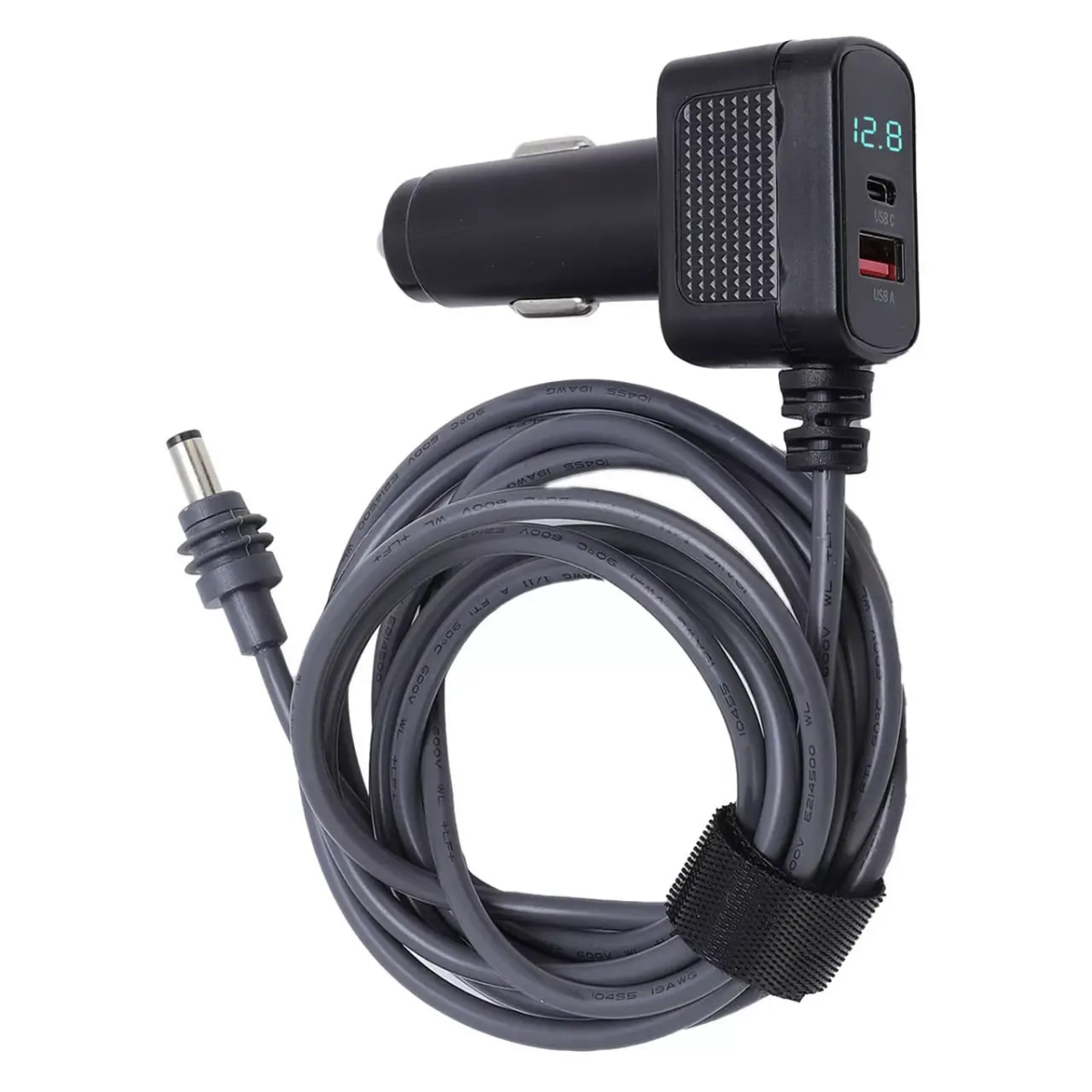 Прикурювач кабель для живлення Starlink Mini 2м, 3м, 5м +2юсб + вольтметр