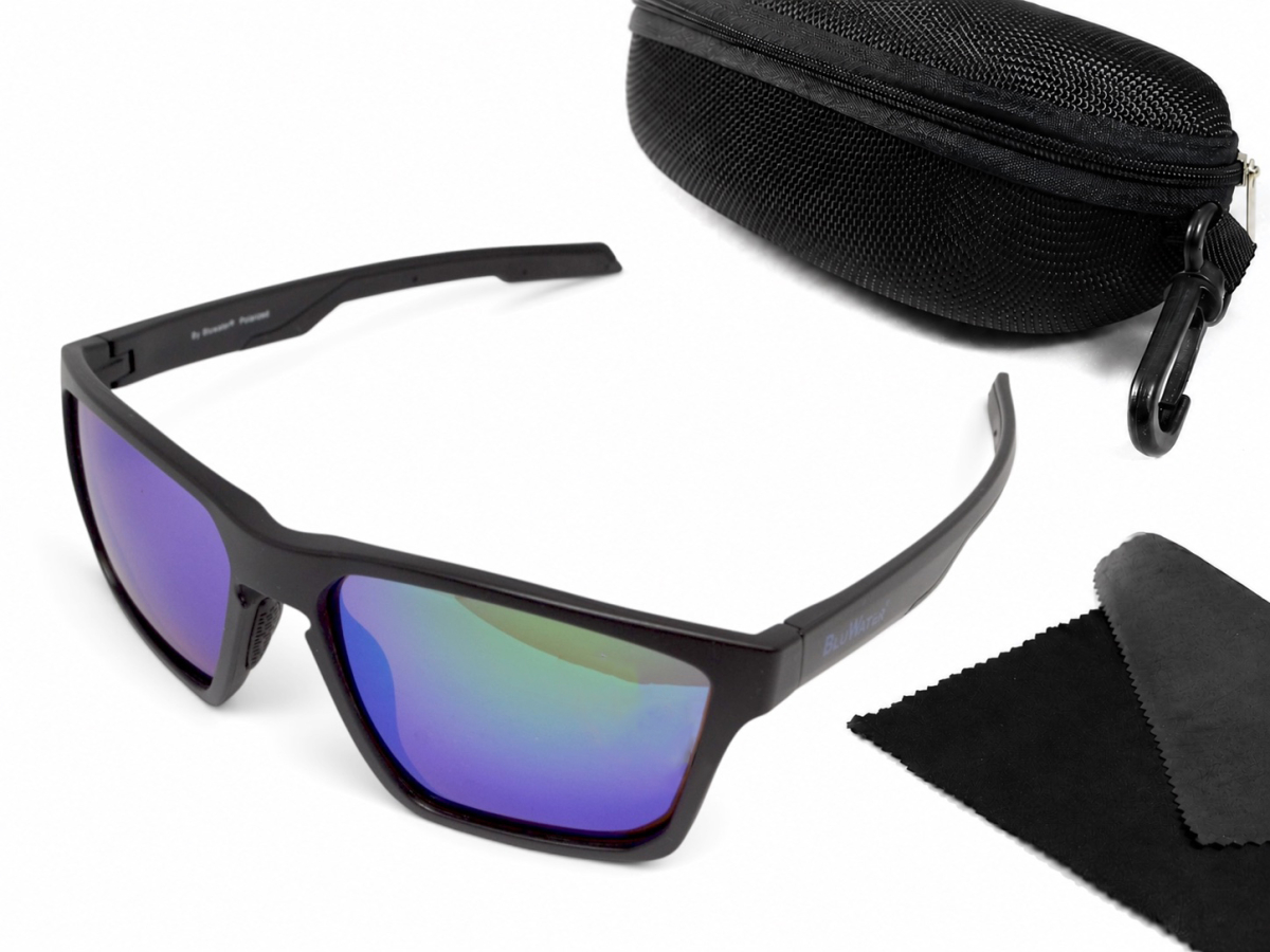 Окуляри BluWater Sandbar Polarized (G-Tech™ marine), коричневі лінзи з синьо-зеленим дзеркальним покриттям