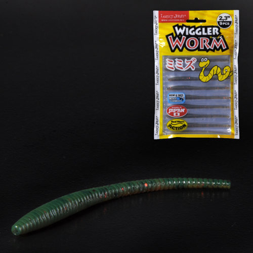 Слаг силікон. WIGGLER WORM LJ Pro Series 2,3 "/ PA16 *9
