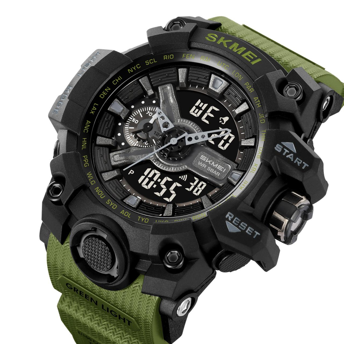 Skmei 2396AG Army Green - Зображення 4