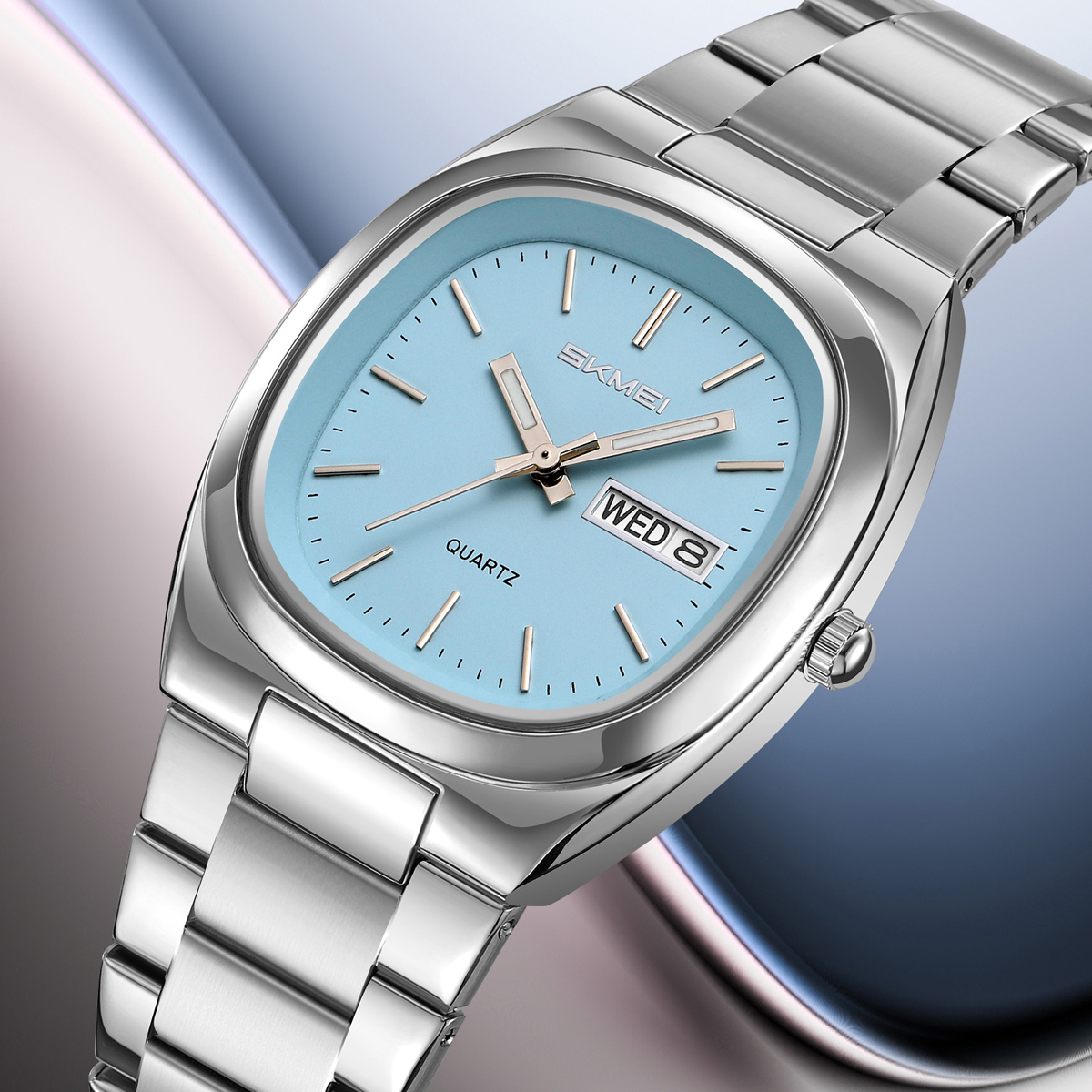Skmei 2420SIBU Silver-Blue - Зображення 3