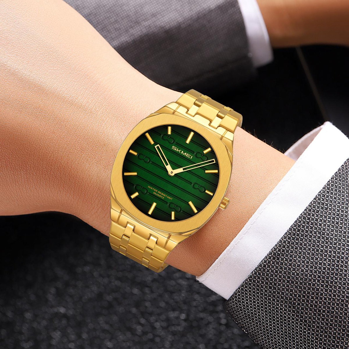 Skmei 9372GDGN Gold-Green - Зображення 5