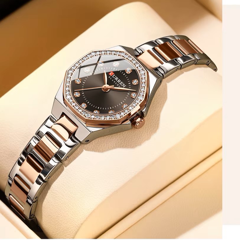 Curren 9100 Silver-Rose Gold-Brown - Зображення 5