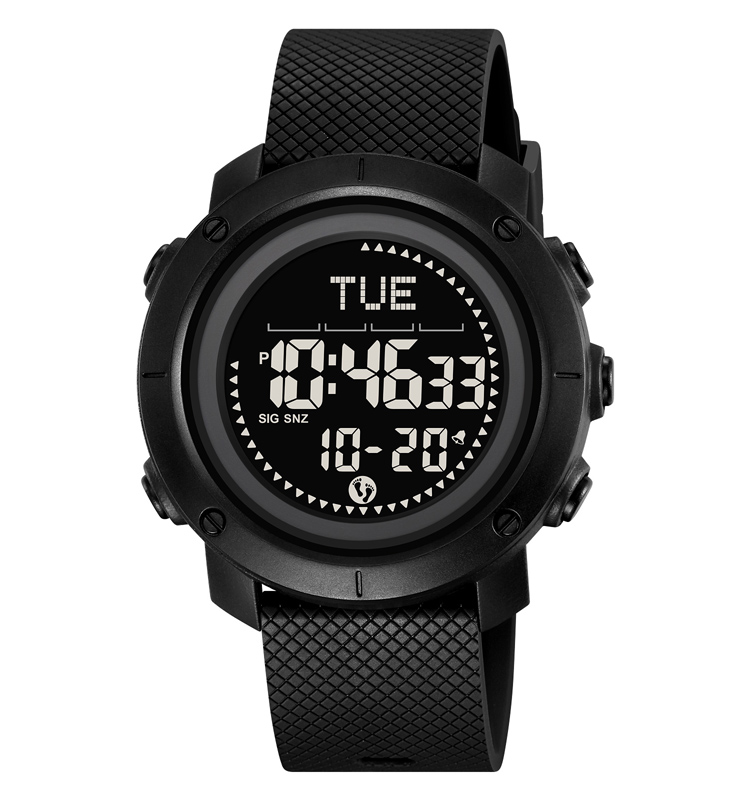 Skmei 2620PBK Black + Compass - Зображення 2