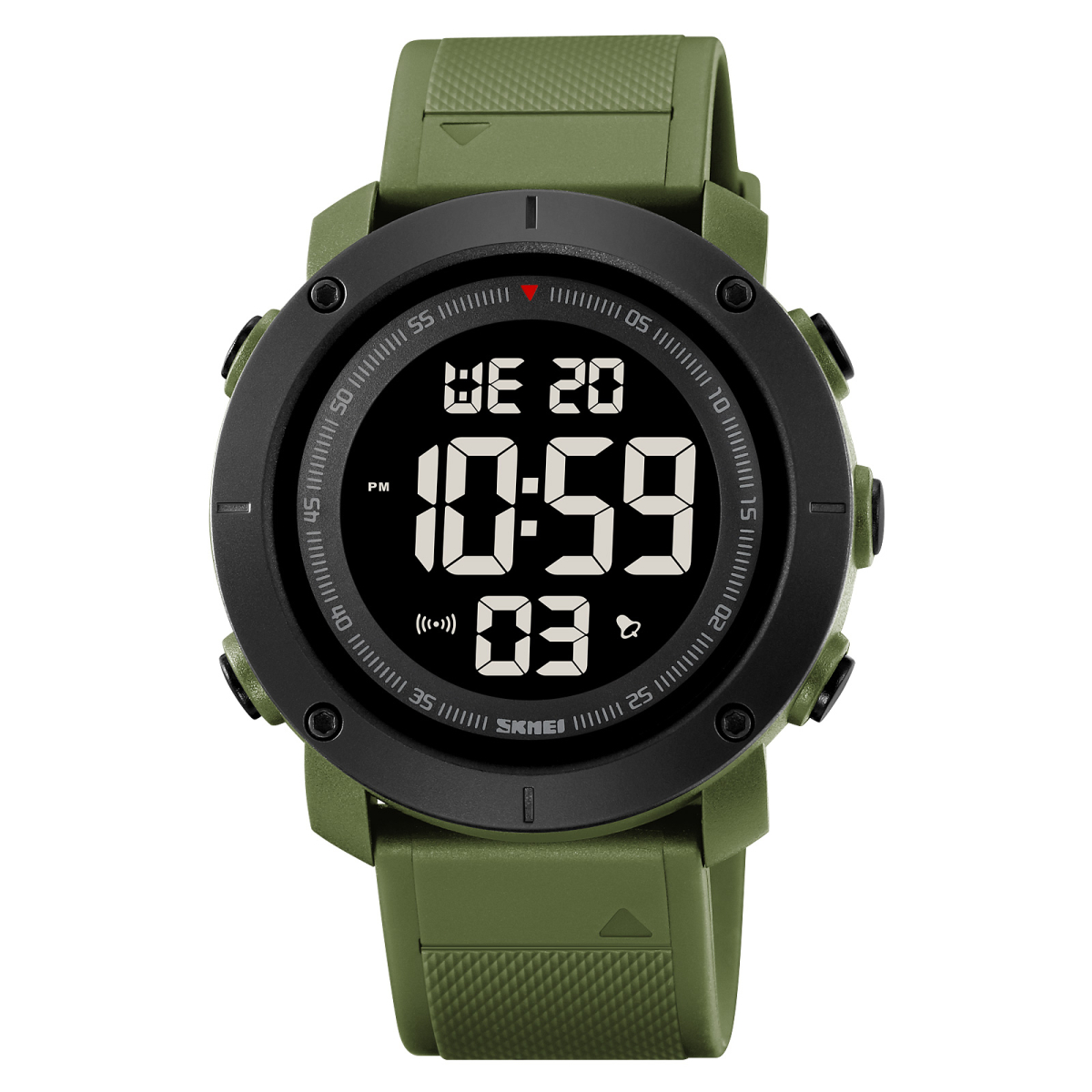 Skmei 2122AGBK Army Green-Black STOPPED
