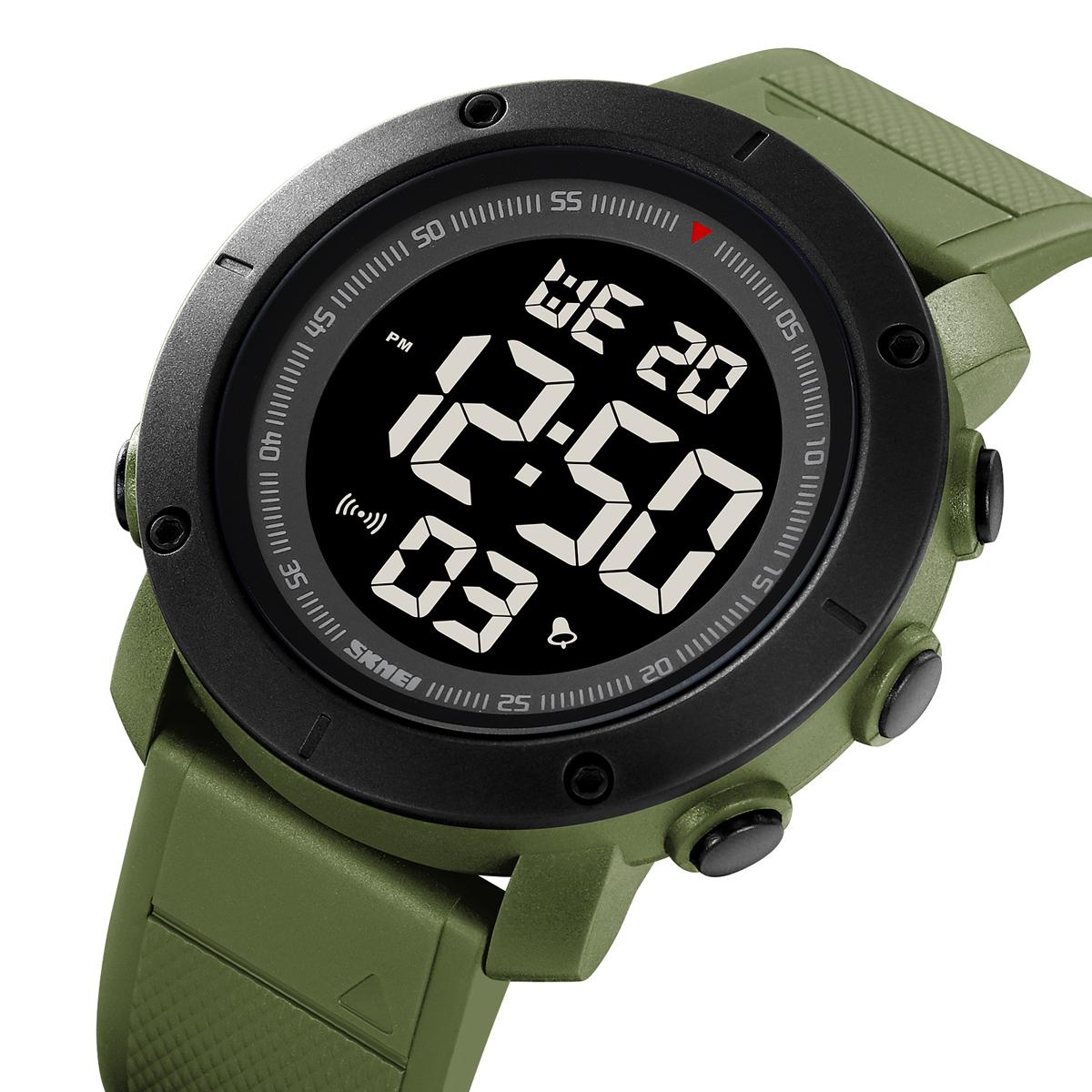 Skmei 2122AGBK Army Green-Black STOPPED - Зображення 5
