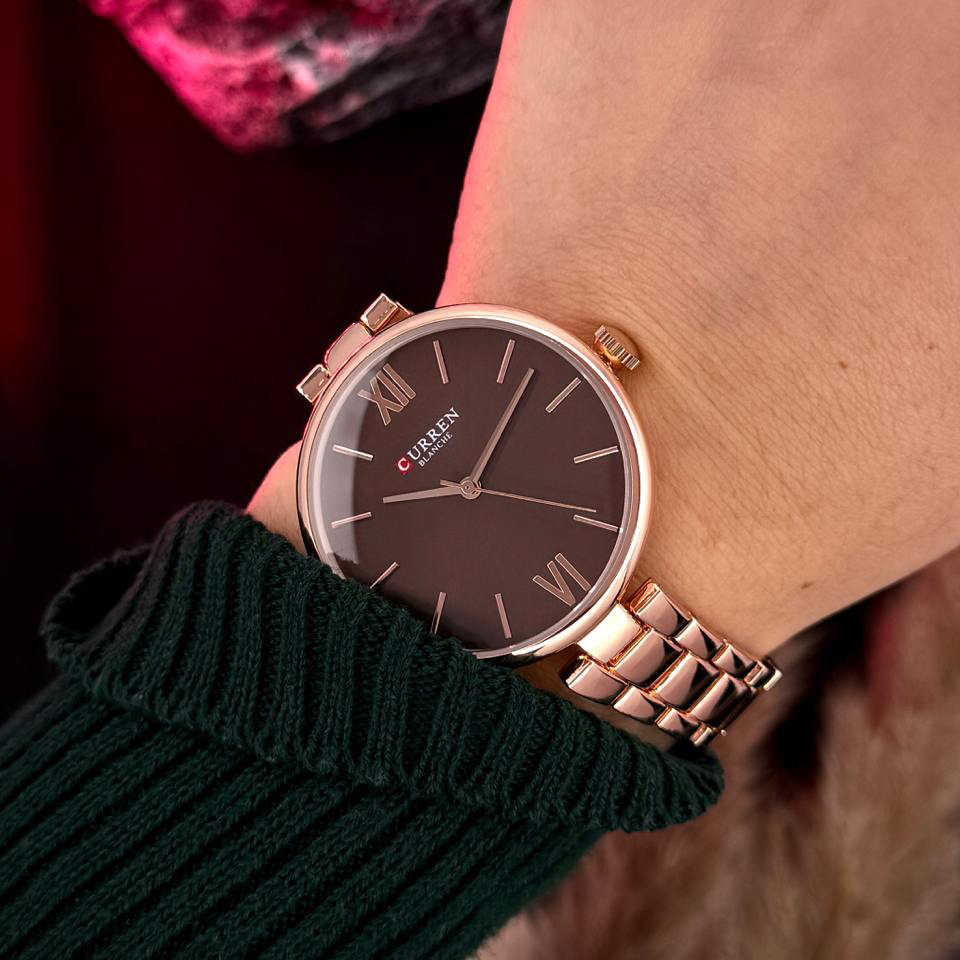 Curren 9017 Rose Gold-Brown - Зображення 7