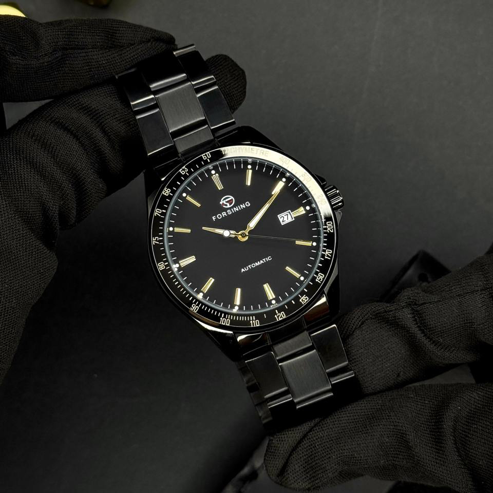 Forsining 8294 Black-Gold Steel - Зображення 5