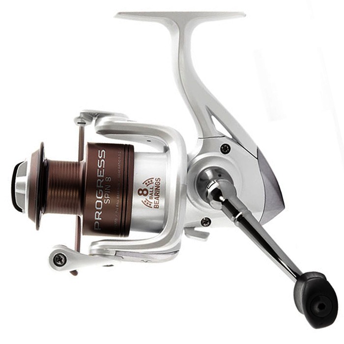 Котушка безінерц. Lucky John PROGRESS SPIN 8 (300g/5,1:1/7+1) 3000FD