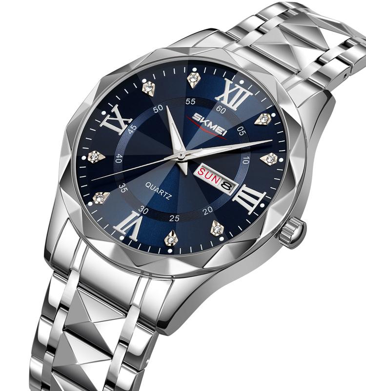Skmei 9369SIBU Silver-Blue - Зображення 6