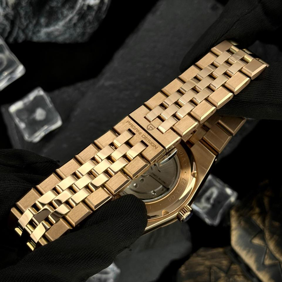 Чоловічий годинник Pagani Design PD-YS027 Gold-Black - Зображення 4