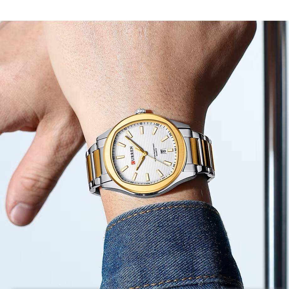 Curren 8474 Silver-Gold-White - Зображення 3