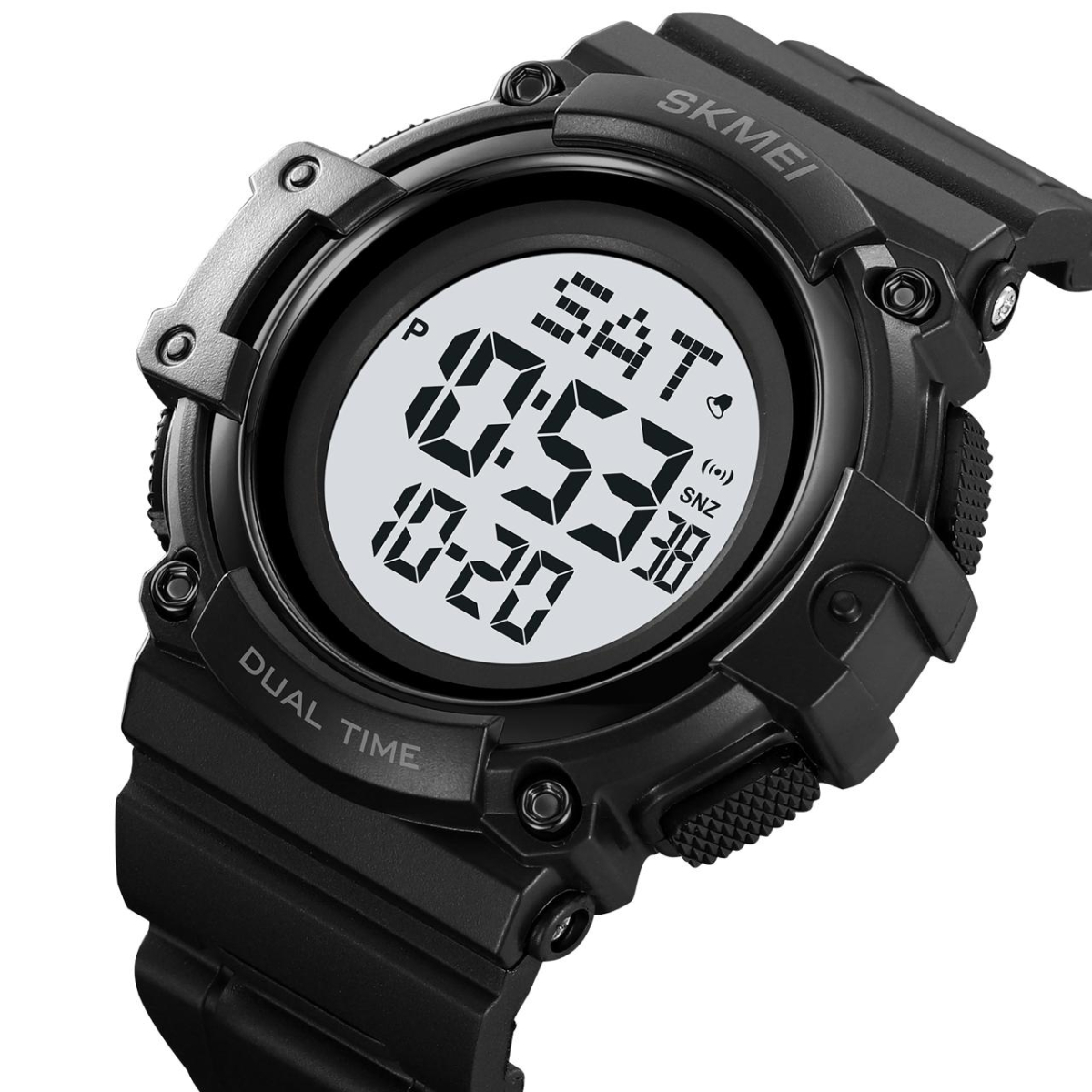 Skmei 2230BKWT Black-White - Зображення 6