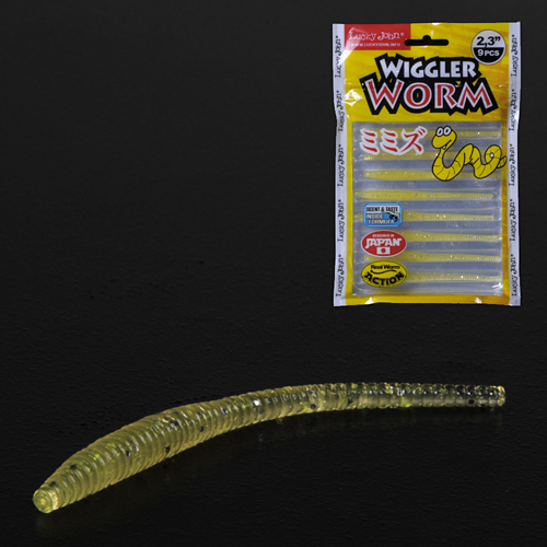 Слаг силікон. WIGGLER WORM LJ Pro Series 2,3 "/ 071 *9