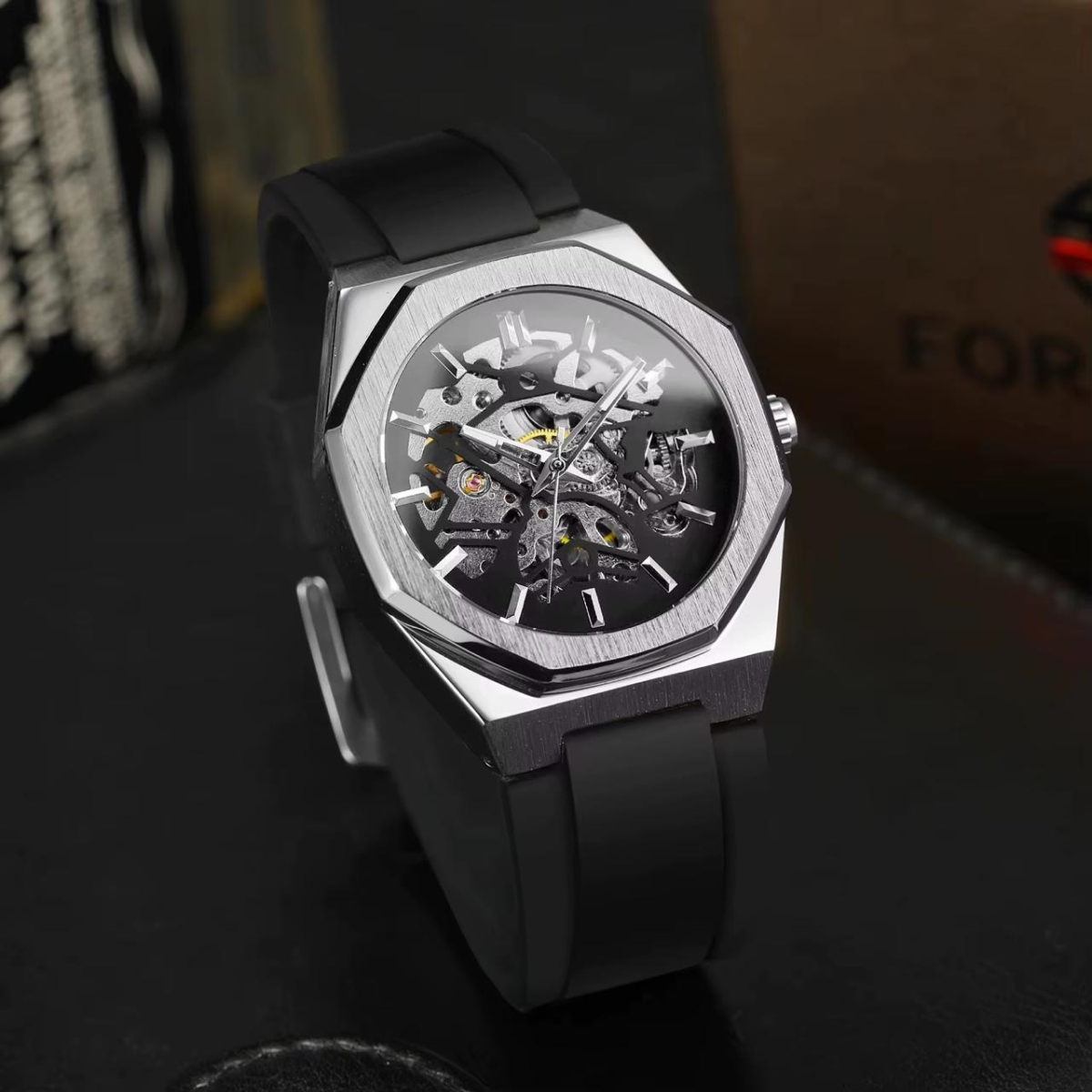 Forsining 8289 Silver-Black - Зображення 3