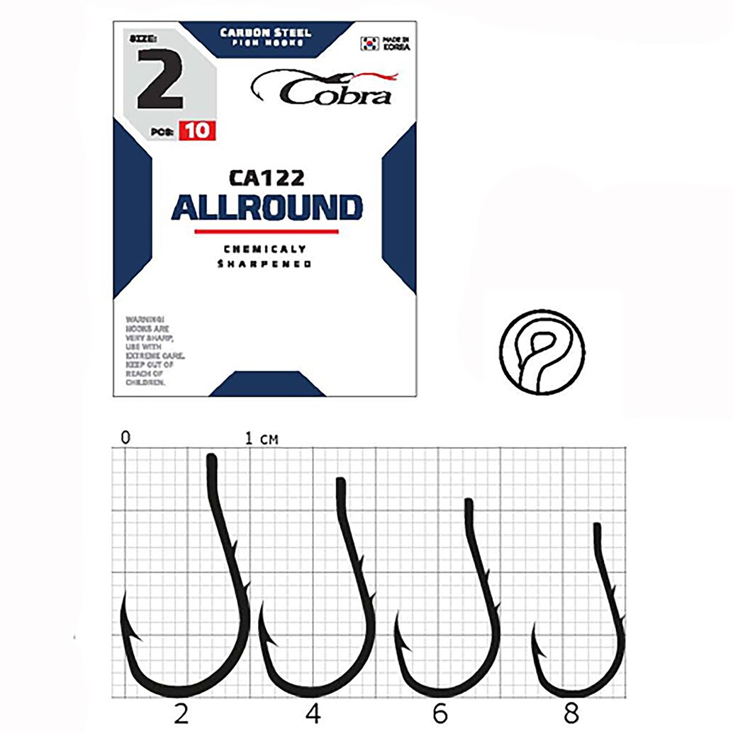 Гачок (C0071BZ) Cobra ALLROUND (сер.CA122/ 002) *10шт.