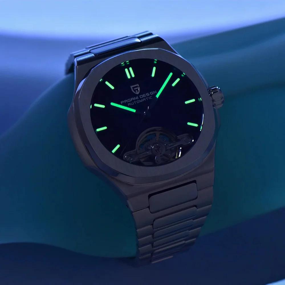 Чоловічий годинник Pagani Design PD-YS025 Silver-Blue - Зображення 9