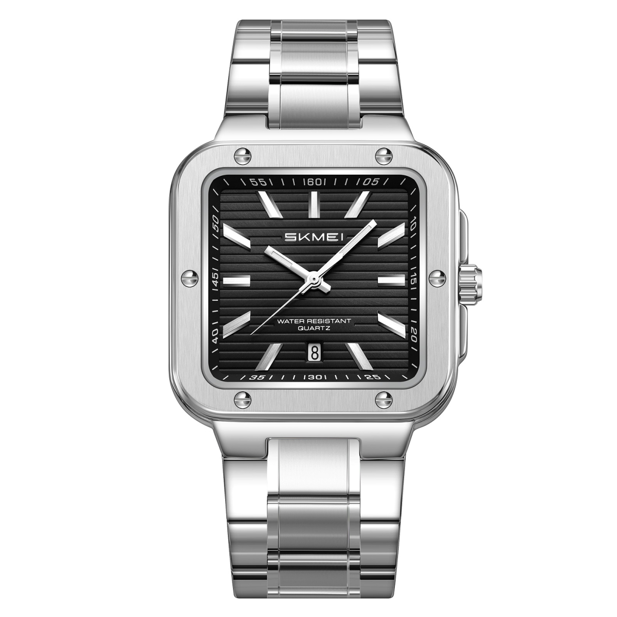 Чоловічий наручний годинник Skmei 9403BK Black у класичному чорному кольорі - Зображення 2