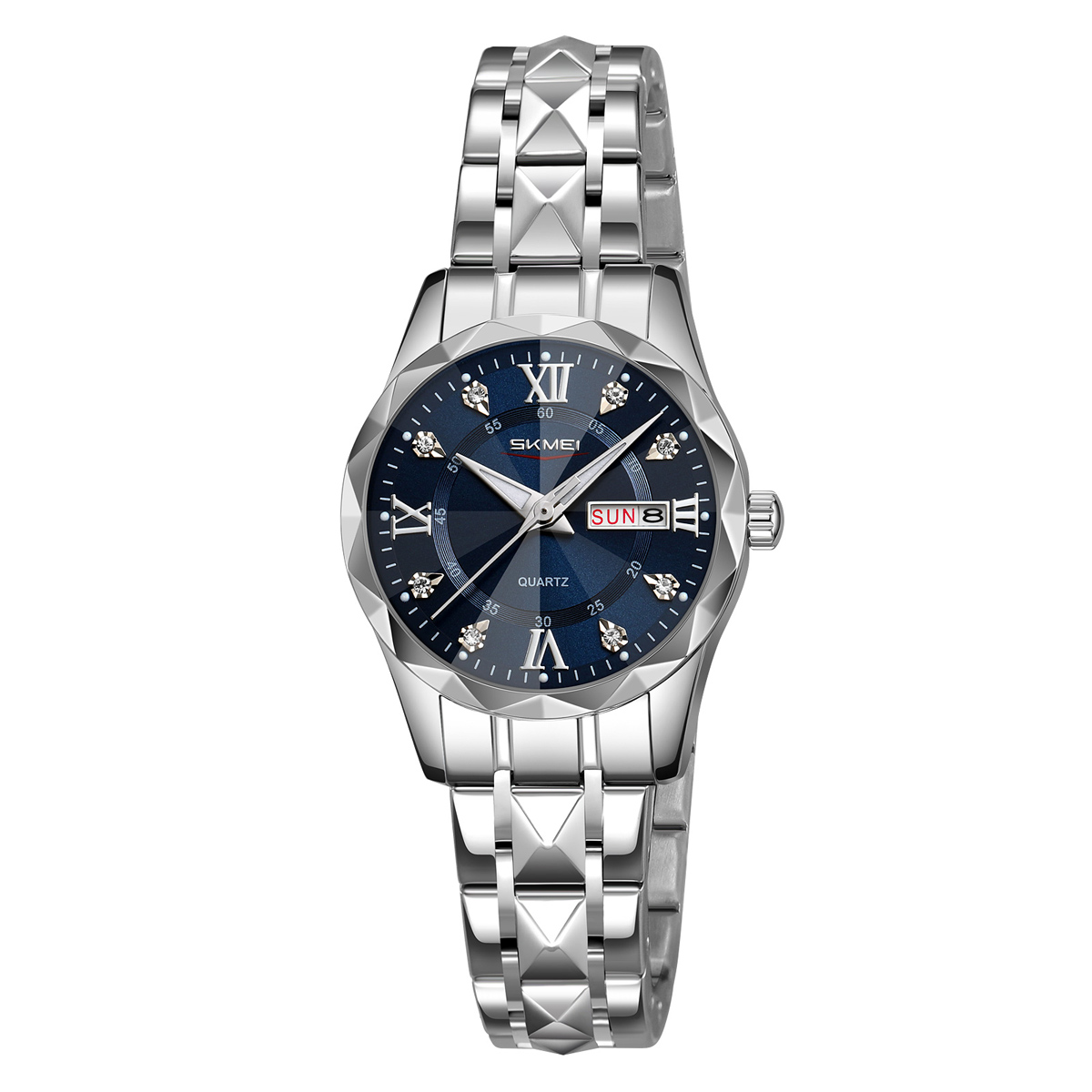 Skmei 9370SIBU Silver-Blue - Зображення 2