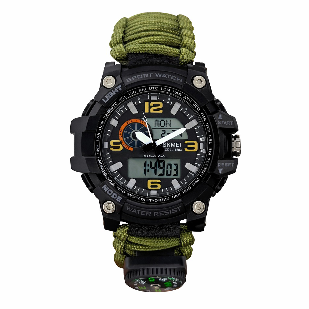 Skmei 1283NAG Army Green-Black - Зображення 2