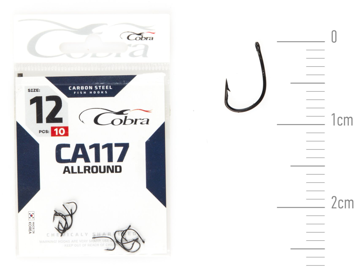 Гачок (C012BL) Cobra ALLROUND (сер.CA117/ 012) *10шт.