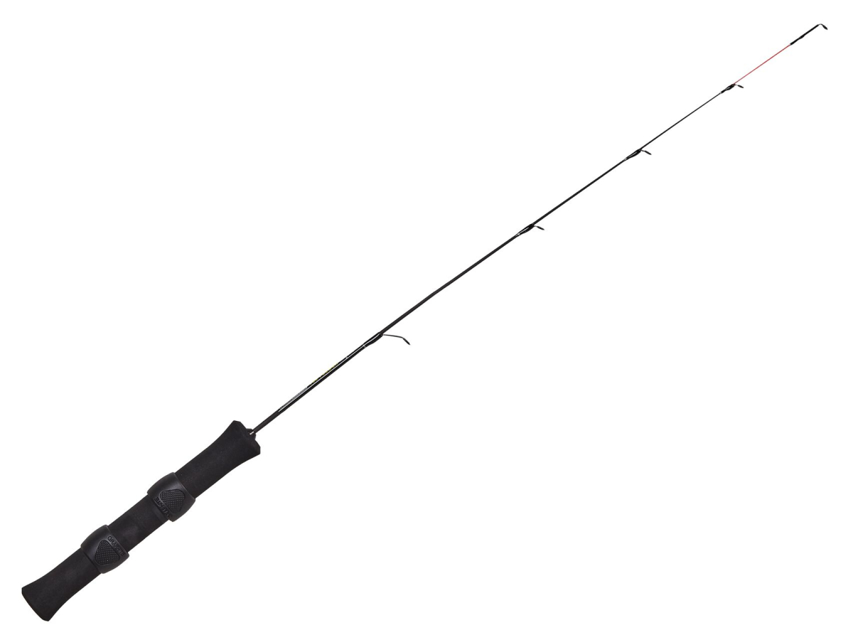 Вудка зимова розбірна Team Salmo ICE FEEDER (графіт, руків'я EVA, тубус) 63см