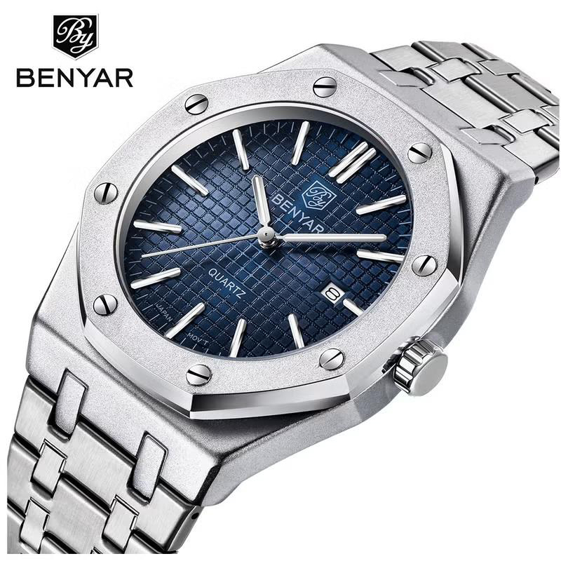 Benyar BY-5156 Silver-Blue - Зображення 3
