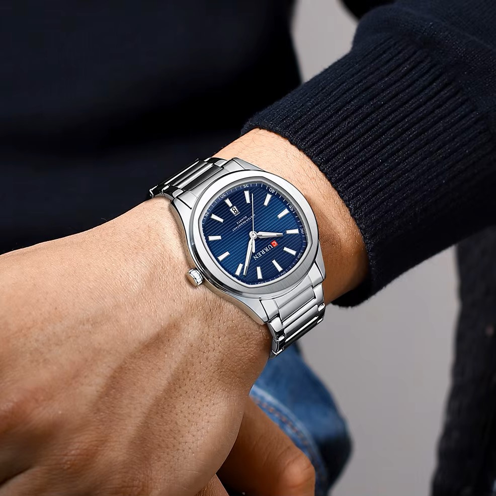 Curren 8474 Silver-Blue - Зображення 4