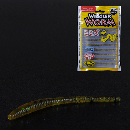 Слаг силікон. WIGGLER WORM LJ Pro Series 2,3 "/ PA19 *9
