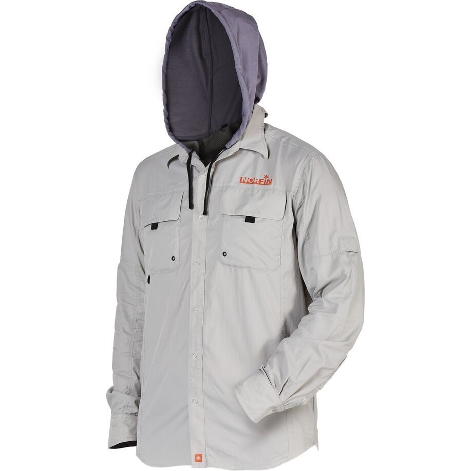 Сорочка з капюшоном та захистом від "UV" Norfin FOCUS HOOD (nylon RipStop, довг.рукав) / S