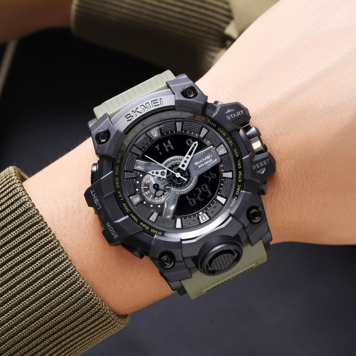 Skmei 2396AG Army Green - Зображення 3