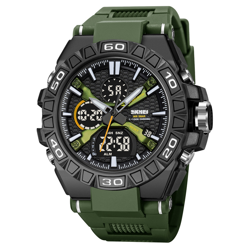 Skmei 2220AG Army Green Arch