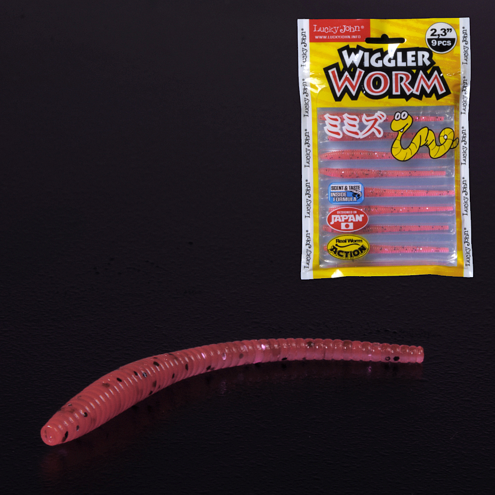 Слаг силікон. WIGGLER WORM LJ Pro Series 2,3 "/ 052 *9