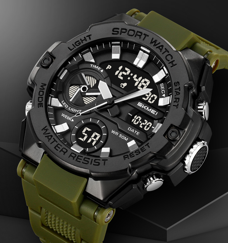Skmei 2383AG Army Green - Зображення 3