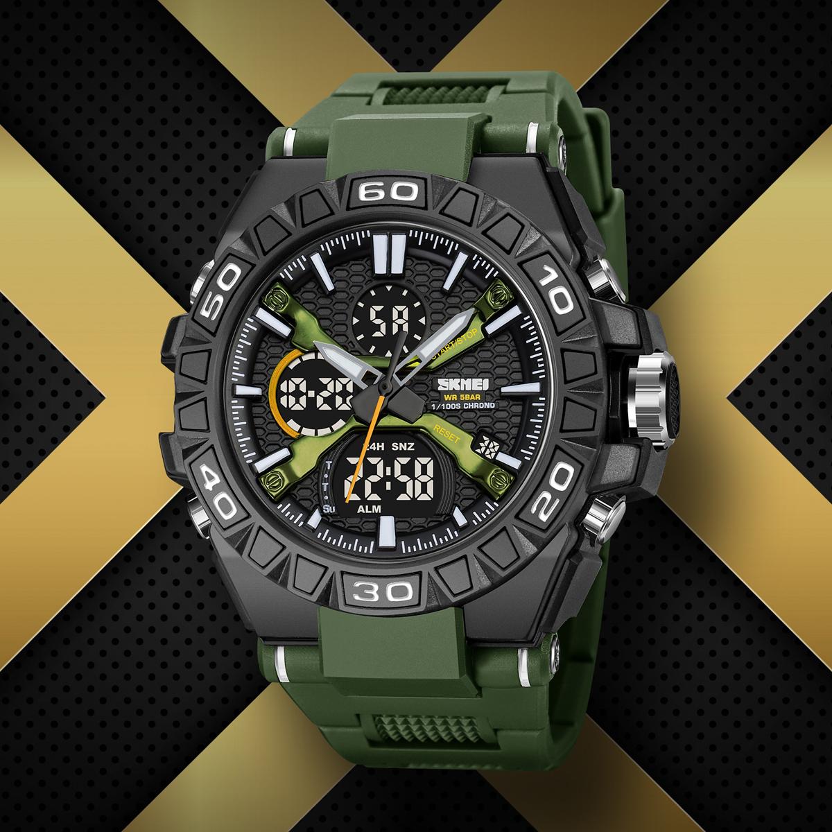 Skmei 2220AG Army Green Arch - Зображення 4