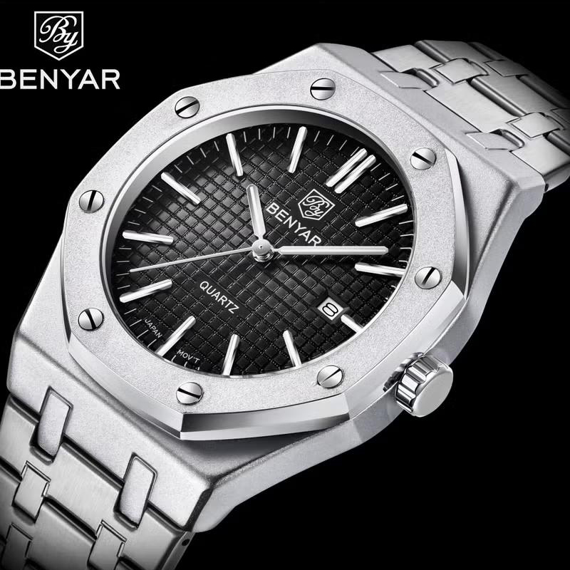 Benyar BY-5156 Silver-Black - Зображення 4
