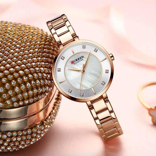 Сurren 9051 Rose Gold-White - Зображення 3