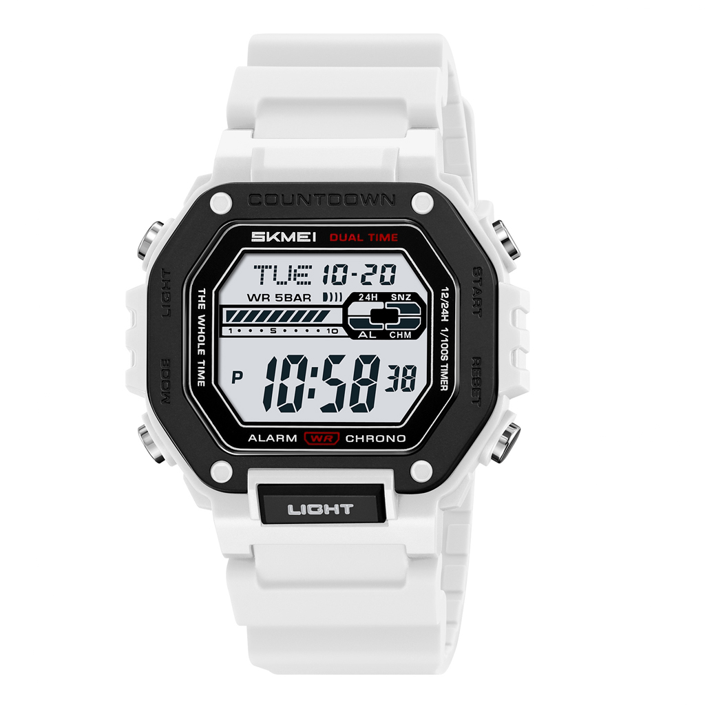 Skmei 2523WT White