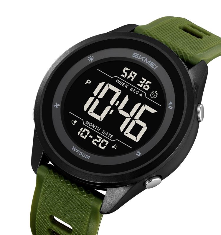 Skmei 2498PAGBK Army Green-Black - Зображення 5