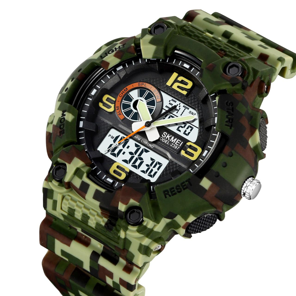 Skmei 2397CMGN Camo Green SALE 2025 - Зображення 5